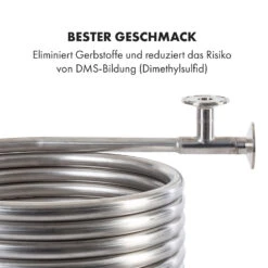 Counterflow Gegenstromkühler Ø28cm 9 Schleifen 304 Edelstahl -Haushaltsgeräte 10036084 de 0005 logo