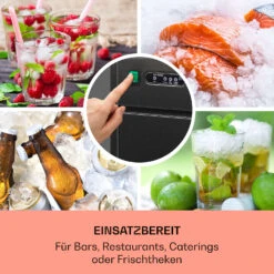 Powericer XL Eiswürfelmaschine 20 Kg/Tag 145 Watt -Haushaltsgeräte 10036152 de 0003 usp