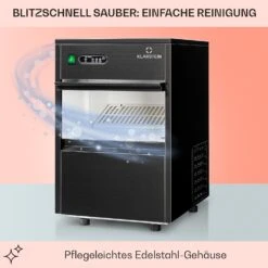 Powericer XL Eiswürfelmaschine 20 Kg/Tag 145 Watt -Haushaltsgeräte 10036152 de 0005 usp