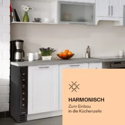 Vinovilla 7 Built-in Uno Onyx Einbau-Weinkühlschrank Glas Edelstahl -Haushaltsgeräte 10036178 de 0003 logo