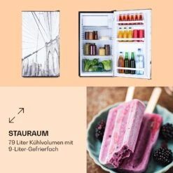 CoolArt 79L Kühl-Gefrier-Kombination EEK F Gefrierfach 9l Designtür 9 CoolArt 79L Kühl-Gefrier-Kombination EEK F Gefrierfach 9l Designtür -Haushaltsgeräte 10036184 de 0003 logo