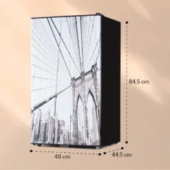 CoolArt 79L Kühl-Gefrier-Kombination EEK F Gefrierfach 9l Designtür 12 CoolArt 79L Kühl-Gefrier-Kombination EEK F Gefrierfach 9l Designtür -Haushaltsgeräte 10036184 yy 0006 logo