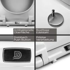 Celesto Toilettendeckel O-Form Absenkautomatik Antibakteriell -Haushaltsgeräte 10036241 de 0005 logo