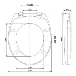 Celesto Toilettendeckel O-Form Absenkautomatik Antibakteriell -Haushaltsgeräte 10036241 yy 0008 logo