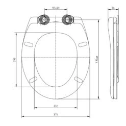 Kaiana Toilettendeckel O-Form Absenkautomatik Antibakteriell -Haushaltsgeräte 10036248 yy 0008 logo
