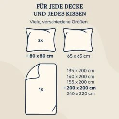 Traumwolle Biber-Bettwäsche 200x200 Cm -Haushaltsgeräte 10036269 de 0007 logo