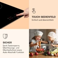 Virtuosa 3 Slim Kochfeld 3 Felder 5000 W Dualzone Timer Keramik -Haushaltsgeräte 10036334 de 0004 logo