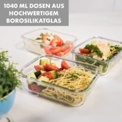 Jardine Frischhaltedosen 3er Set 1040 Ml Borosilikatglas Deckel -Haushaltsgeräte 10036371 de 0003 logo