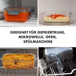 Jardine Frischhaltedosen 3er Set 1040 Ml Borosilikatglas Deckel -Haushaltsgeräte 10036371 de 0006 logo