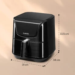 AeroVital Deluxe Heißluftfritteuse 1700W 5,4 Liter Edelstahl -Haushaltsgeräte 10036476 yy 0007 logo