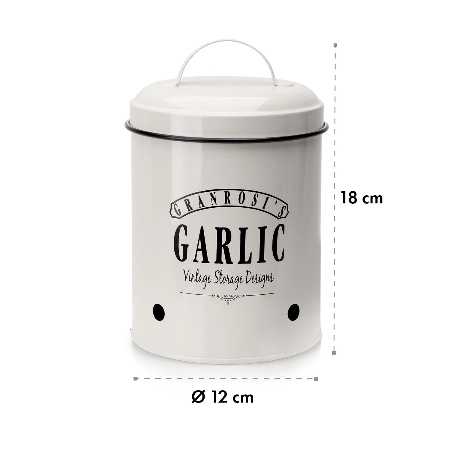 Montana Knoblauchtopf Emaille-Stahlblech 12 X 18 Cm (ØxH) Rostfrei 6 Montana Knoblauchtopf Emaille-Stahlblech 12 X 18 Cm (ØxH) Rostfrei – Bild 6