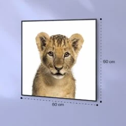 Wonderwall Air Art Smart Infrarotheizung Löwe 60x60cm 350W -Haushaltsgeräte 10037833 yy 0007 logo