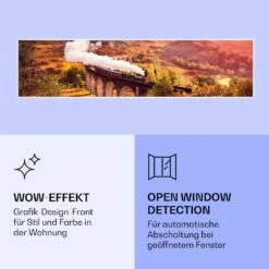 Wonderwall Air Art Smart Infrarotheizung Zug 120x30cm 350W -Haushaltsgeräte 10037838 de 0006 logo