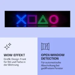 Wonderwall Air Art Smart Infrarotheizung Spiel 120x30cm 350W -Haushaltsgeräte 10037841 de 0006 logo