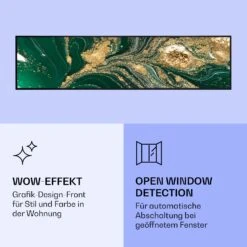 Wonderwall Air Art Smart Infrarotheizung Wirbel 120x30cm 350W -Haushaltsgeräte 10037843 de 0006 logo