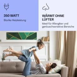 Wonderwall Air Art Smart Infrarotheizung Grüne Linie 120x30cm 350W -Haushaltsgeräte 10037846 de 0005 logo