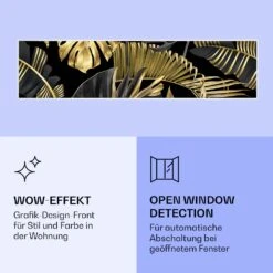 Wonderwall Air Art Smart Infrarotheizung Schwarze Blume 120x30cm 350W -Haushaltsgeräte 10037852 de 0006 logo