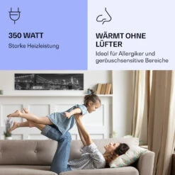 Wonderwall Air Art Smart Infrarotheizung Brücke 120x30cm 350W -Haushaltsgeräte 10037854 de 0005 logo