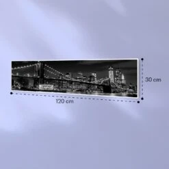 Wonderwall Air Art Smart Infrarotheizung Brücke 120x30cm 350W -Haushaltsgeräte 10037854 yy 0007 logo