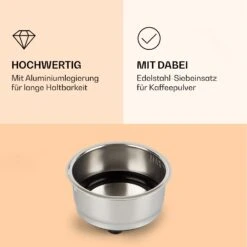 Passionata Espressomaker Siebträger Aluminiumlegierung Zubehör -Haushaltsgeräte 10037856 de 0003 logo