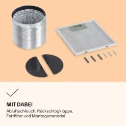 Barella Dunstabzugshaube 35,5 X 93,5 X 43 Cm Umluft 557 M³/h LED Aktivkohlefilter -Haushaltsgeräte 10037864 de 0005 logo