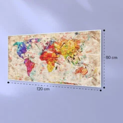 Wonderwall Air Art Smart Infrarotheizung Farbige Karte 120x60cm 700W -Haushaltsgeräte 10037882 yy 0007 logo