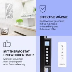 Wonderwall Air Art Smart Infrarotheizung Map New York 60x120cm 700W -Haushaltsgeräte 10037887 de 0004 logo