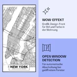 Wonderwall Air Art Smart Infrarotheizung Map New York 60x120cm 700W -Haushaltsgeräte 10037887 de 0006 logo