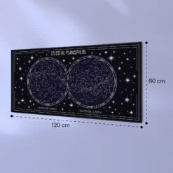 Wonderwall Air Art Smart Infrarotheizung Himmelskarte 120x60cm 700W -Haushaltsgeräte 10037891 yy 0007 logo