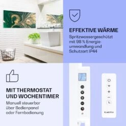 Wonderwall Air Art Smart Infrarotheizung Wirbel 120x60cm 700W -Haushaltsgeräte 10037906 de 0004 logo