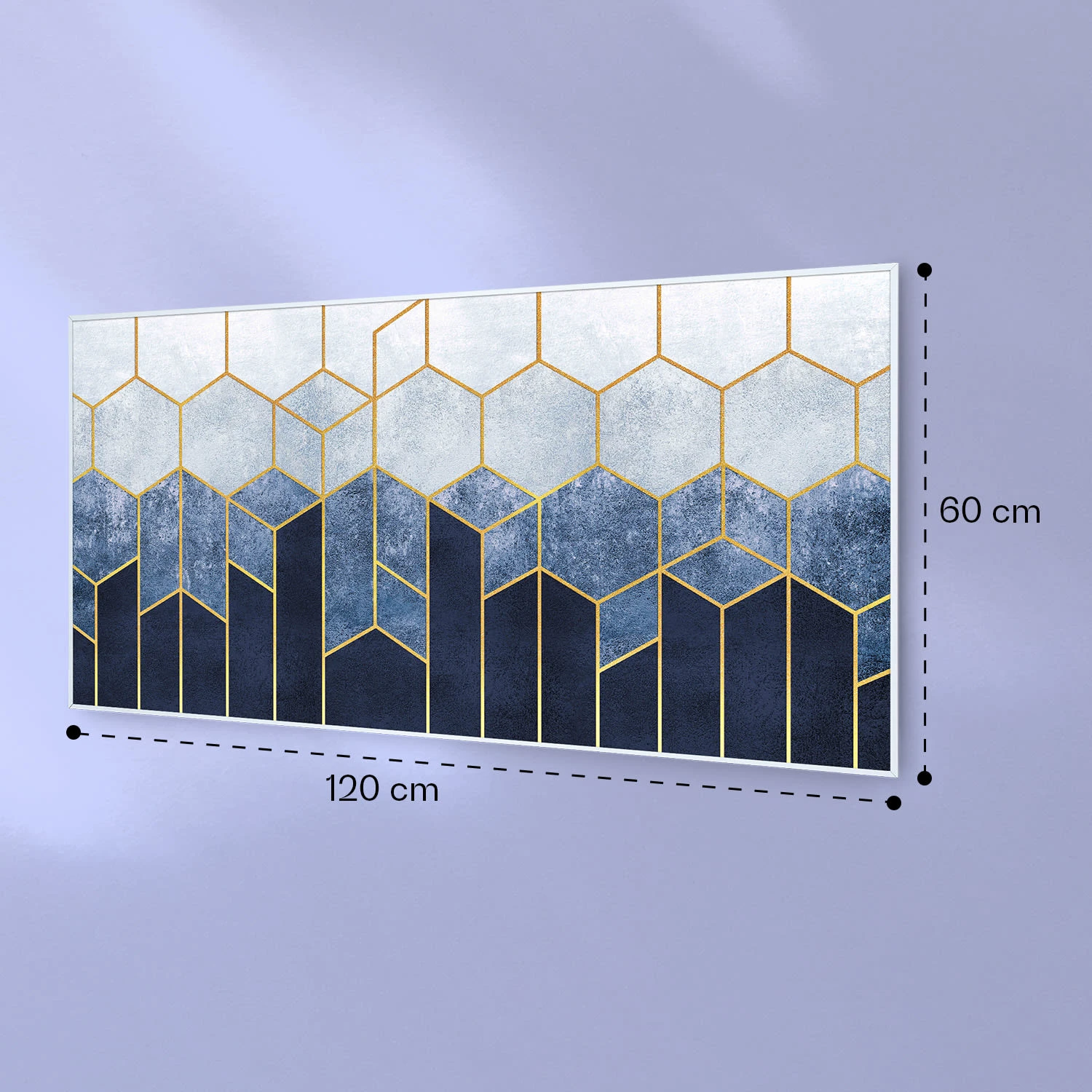 Wonderwall Air Art Smart Infrarotheizung Blaue Linie 120x60cm 700W 7 Wonderwall Air Art Smart Infrarotheizung Blaue Linie 120x60cm 700W – Bild 7