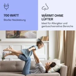 Wonderwall Air Art Smart Infrarotheizung Kuh 120x60cm 700W -Haushaltsgeräte 10037923 de 0005 logo