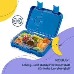 Schmatzfatz Junior Lunchbox 6 Fächer 21,3 X 15 X 4,5 Cm (BxHxT) -Haushaltsgeräte 10037940 de 0006 usp