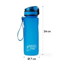 Schmatzfatz Trinkflasche Sportflasche 500 Ml 24 Cm Tritan -Haushaltsgeräte 10037950 yy 0008 usp