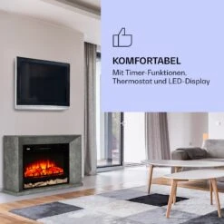 Crater Lake Elektrokamin 1900 W LED-Technik Fernbedienung -Haushaltsgeräte 10037982 de 0004 logo