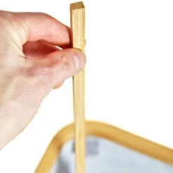 Wäschekorb Eckig Bambus Baumwollleinen Einfacher Aufbau -Haushaltsgeräte 10037999 yy 0006 logo