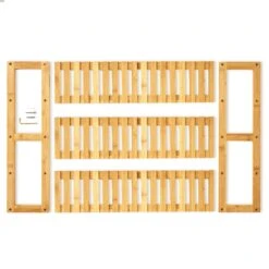 Regalablage 3 Etagen 60x54x15 Cm (BxHxT) Böden Höhenverstellbar Bambus 9 Regalablage 3 Etagen 60x54x15 Cm (BxHxT) Böden Höhenverstellbar Bambus -Haushaltsgeräte 10038054 yy 0003 logo