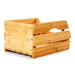 Stapelkiste Aus Bambus Gute Luftzirkulation Stapelbar 27x20,5x38cm -Haushaltsgeräte 10038071 yy 0004 logo