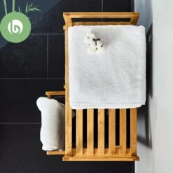 Wäschestation 2 Herausnehmbare Säcke Bambus Baumwolle -Haushaltsgeräte 10038102 yy 0005 logo