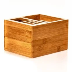 Schreibtischorganizer Mit 2 Ausziehfächern 15 X 9,5 X 12,5 Cm Bambus -Haushaltsgeräte 10038119 yy 0004 logo