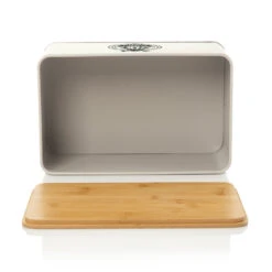 Stigby 2-in-1 Brotkasten Mit Schneidebrett Metallblech Bambus -Haushaltsgeräte 10038121 yy 0006 logo