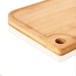 Batvik Schneidebrett 4er-Set Messerschonend Saftrille Bambus -Haushaltsgeräte 10038130 yy 0006 logo