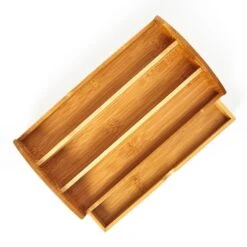 Schreibtischorganizer Mit Schublade 3 Fächer 27,5x11x15 Cm 100% Bambus -Haushaltsgeräte 10038131 yy 0004 logo