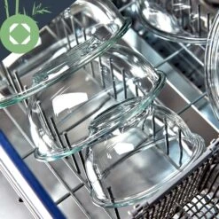 Salatschüssel 465 Ml Bambusdeckel Verschließbar BPA-frei Größe XS -Haushaltsgeräte 10038273 yy 0005 logo