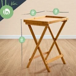 Beistelltisch Für Frühstück Leicht 50 X 66 X 38 Cm Nachhaltig Bambus 9 Beistelltisch Für Frühstück Leicht 50 X 66 X 38 Cm Nachhaltig Bambus -Haushaltsgeräte 10038303 yy 0005 logo