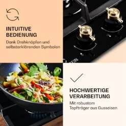 Victoria Domino Gaskochfeld 2-flammig Sabaf-Brenner Glaskeramik Retro-Look 12 Victoria Domino Gaskochfeld 2-flammig Sabaf-Brenner Glaskeramik Retro-Look -Haushaltsgeräte 10038374 de 0005 logo