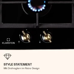 Victoria Domino Gaskochfeld 2-flammig Sabaf-Brenner Glaskeramik Retro-Look 13 Victoria Domino Gaskochfeld 2-flammig Sabaf-Brenner Glaskeramik Retro-Look -Haushaltsgeräte 10038374 de 0006 logo