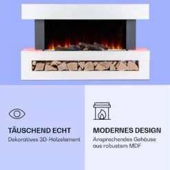 Studio Light & Fire 3 Smart Kamin 1000/2000W MDF WiFi-Steuerung -Haushaltsgeräte 10038383 de 0005 logo
