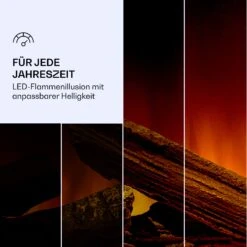 Studio Light & Fire 3 Smart Kamin 1000/2000W MDF WiFi-Steuerung -Haushaltsgeräte 10038383 de 0006 logo