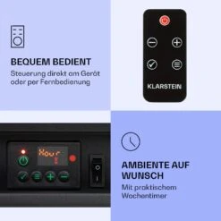 Fort Rock Elektrokamin 1800 W Heizfunktion 10 Bis 30 °C Fernbedienung -Haushaltsgeräte 10038396 de 0006 logo